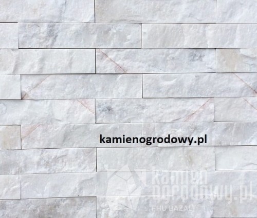 Płytka marmurowa biała mleczna