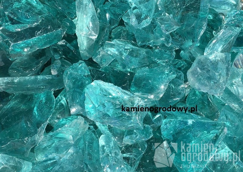 Szkło turkusowe 5/15cm